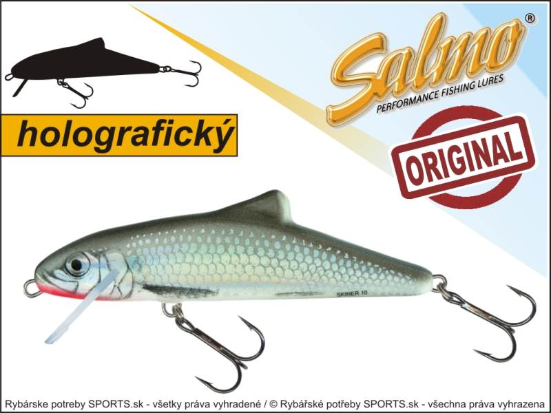 SALMO Wobler Skinner SK10F barva HGS