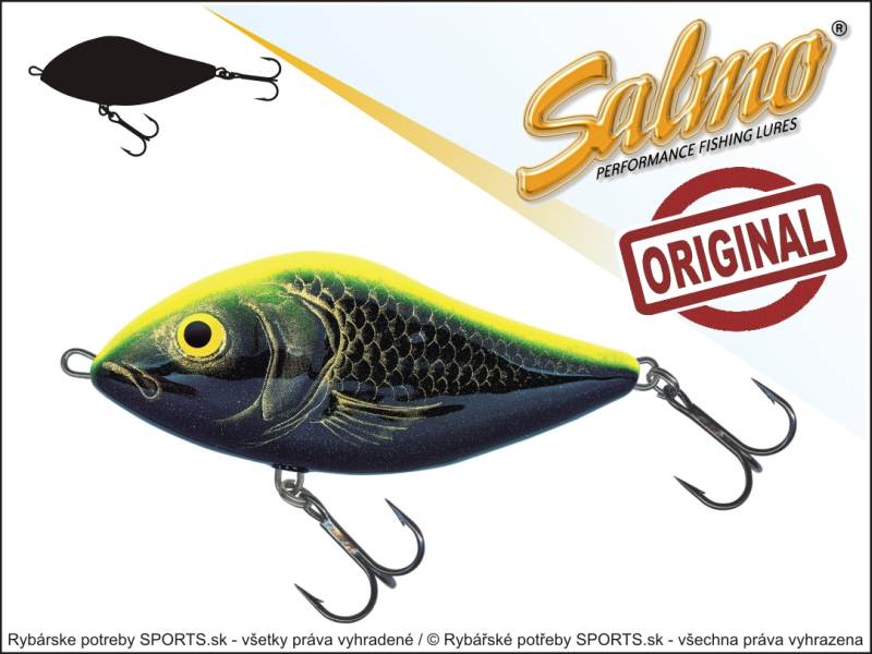Salmo rybářské woblery SLIDER SD5F