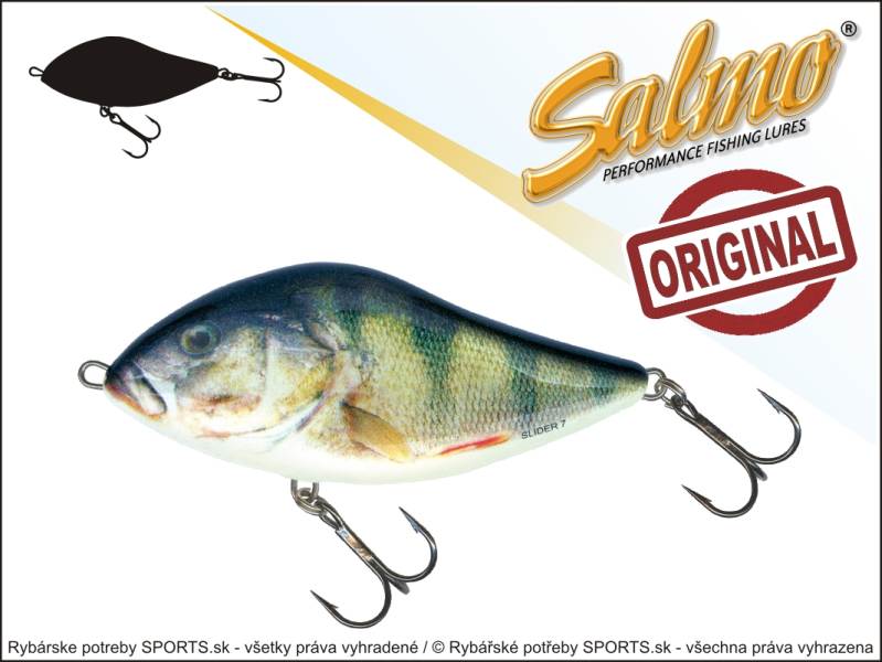 SALMO Wobler Slider SD5S barva RPH