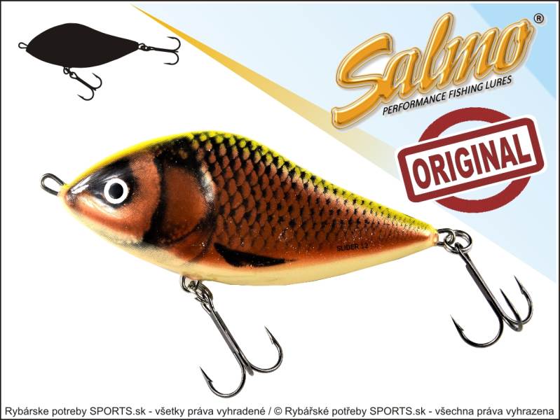 Salmo rybářské woblery SLIDER SD6F