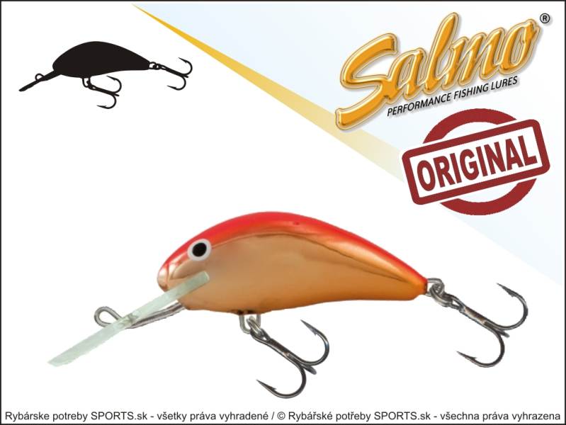 Salmo rybářské woblery Hornet H5F barva GMO