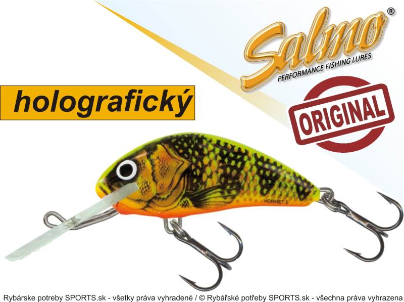 SALMO Wobler Ratting Hornet H4,5 barva GFP