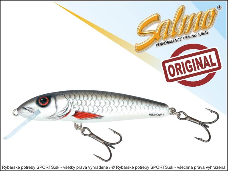 SALMO Wobler Minnow M6S barva D