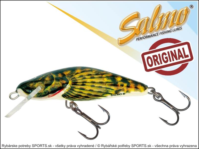 SALMO Wobler Bullhead BD6S barva BD