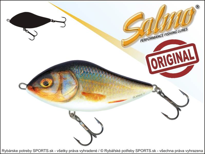 Salmo Wobler Slider SD7S barva RR