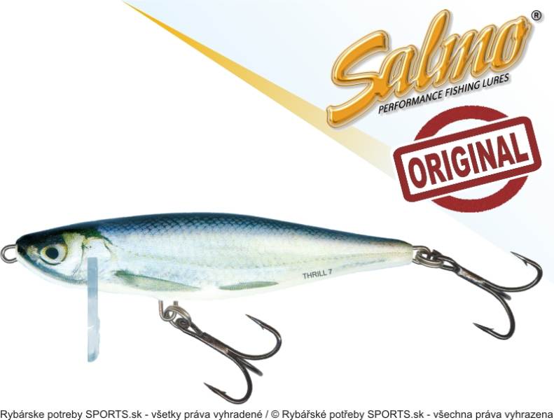 Salmo rybářské woblery THRILL TH7