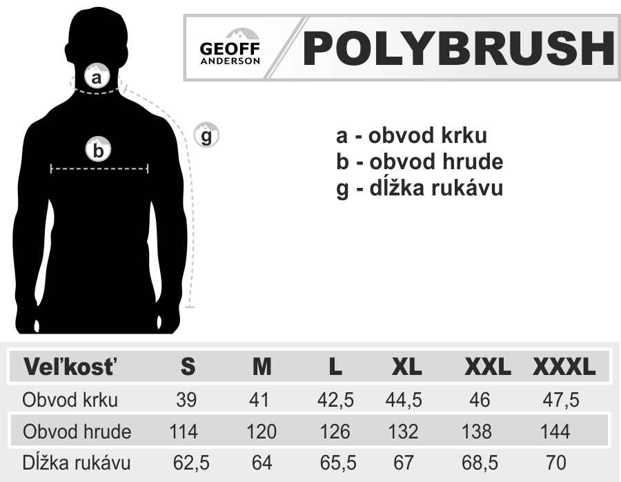 Košile Polybrush 2 Geoff Anderson dlouhý rukáv - zelená Velikost: XXL